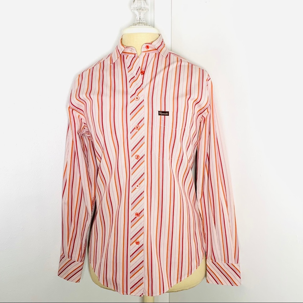 Faconnable Women’s Button Down Shirt Sz XS GUC
